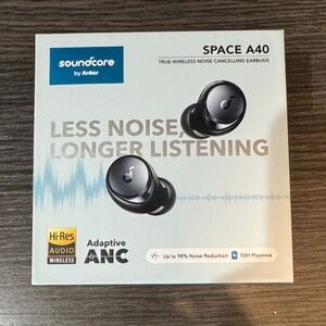 Soundcore by Anker Space A40 Earbuds